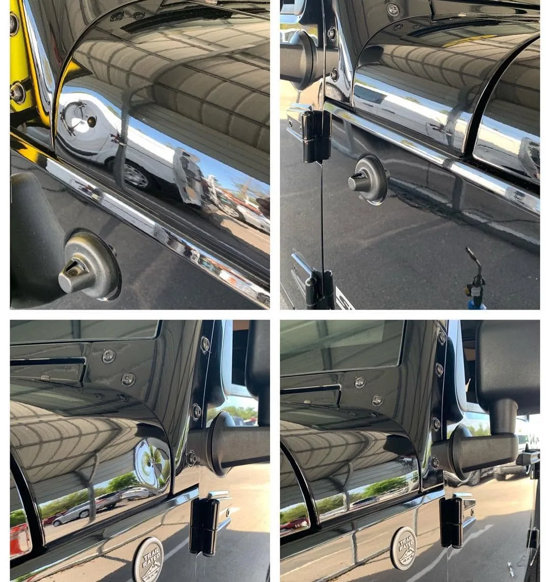 Before and After: Fender dents