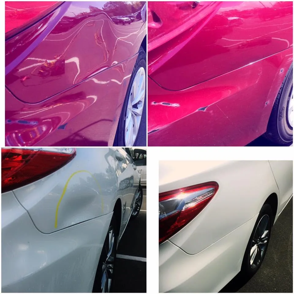 Before and After: Rear quarter panels
