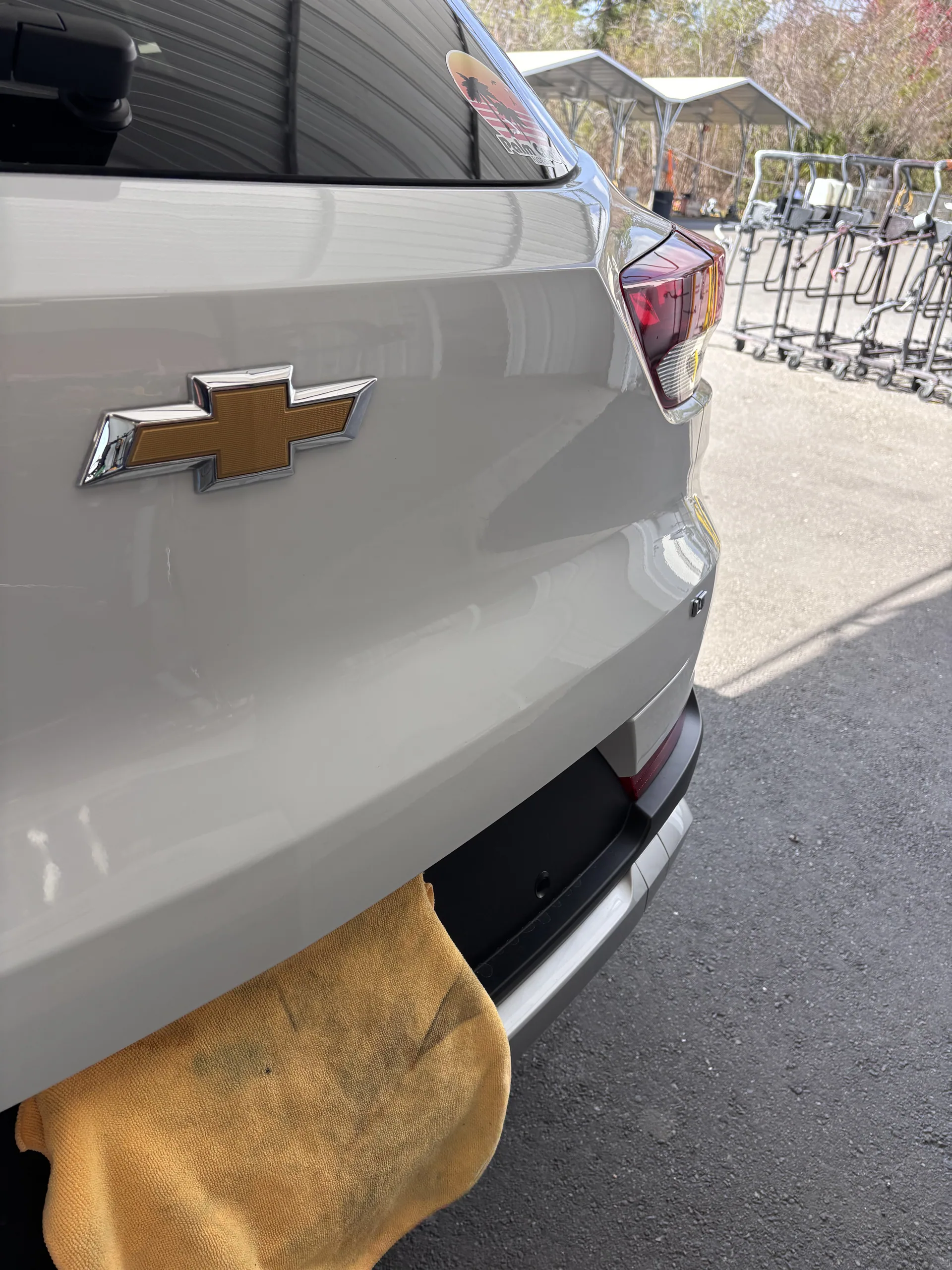 Tailgate dents